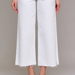 Nori Clean Cropped Wide Leg Jeans - MTT Collective