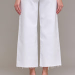 Nori Clean Cropped Wide Leg Jeans - MTT Collective