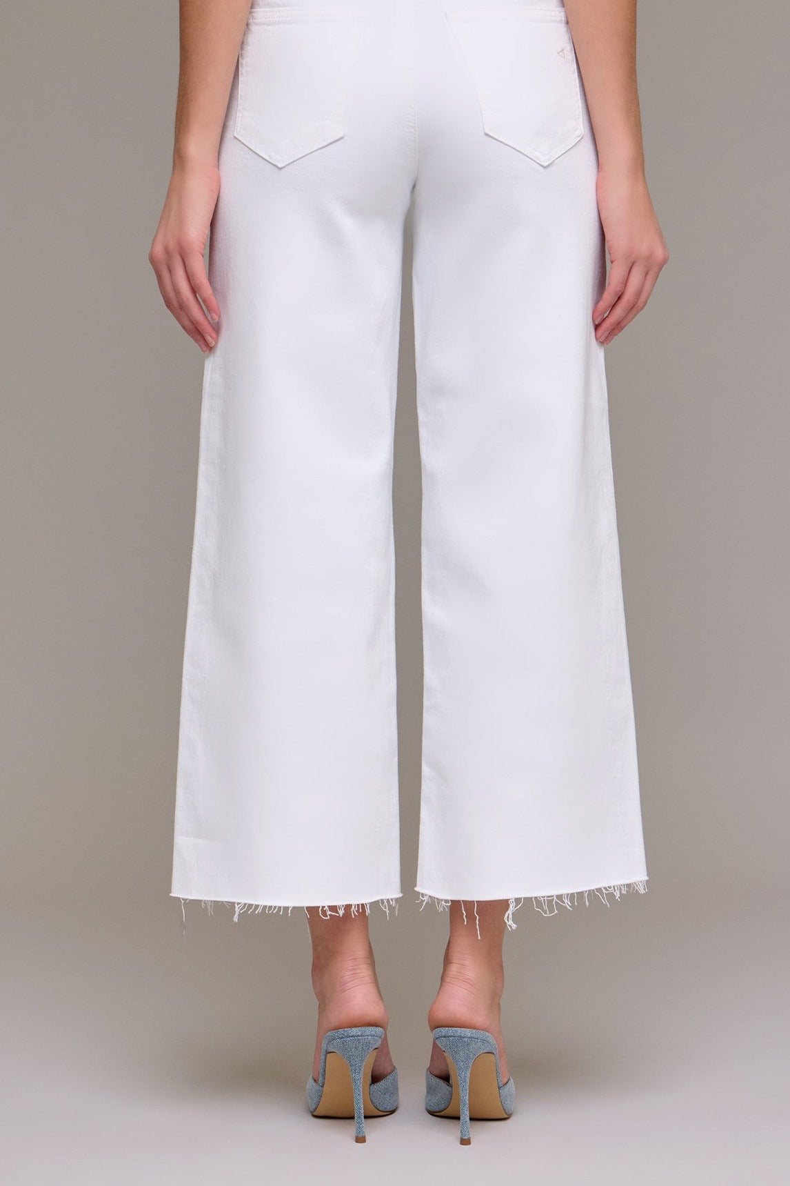 Nori Clean Cropped Wide Leg Jeans - MTT Collective
