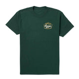Seager High Country Tee in Forest Green, front view