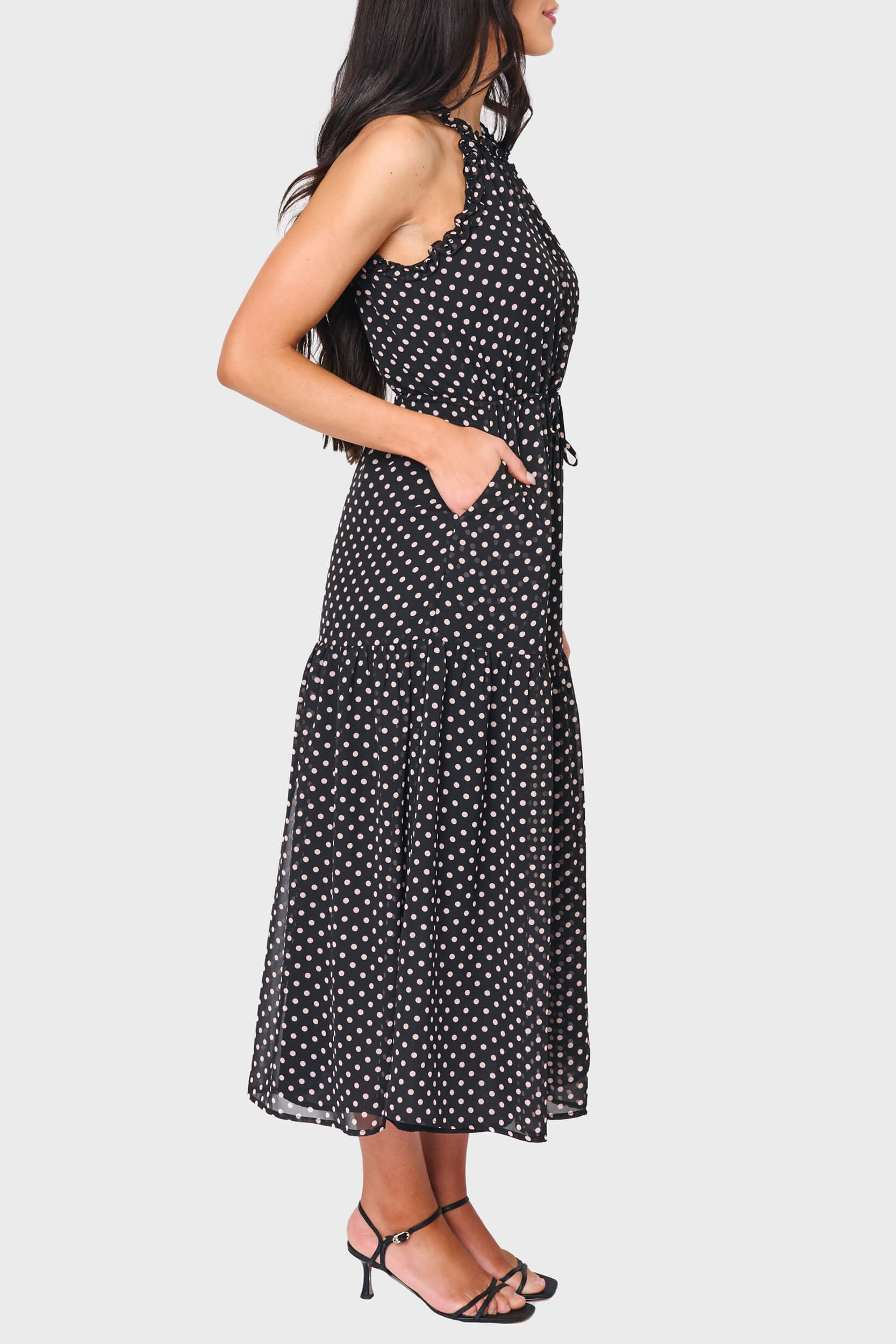 Khloe Maxi Chiffon Dress