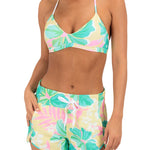 Hurley Aloha Aquas 2.5 inch Boardshort in Floral Chamomile, front view