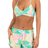 Hurley Aloha Aquas 2.5 inch Boardshort in Floral Chamomile, front view