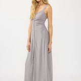 More Than Enough Maxi Dress in Dove Grey - side - MTT Collective