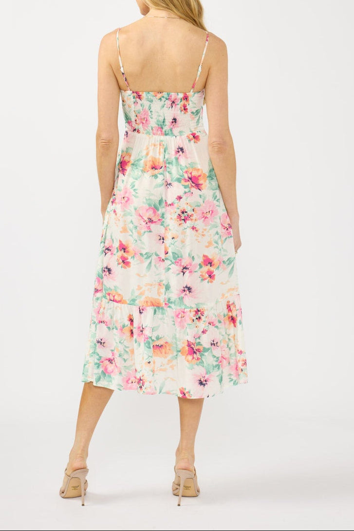 Belle Floral Midi Dress