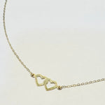 Alice Held Hearts Necklace - MTT Collective