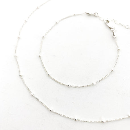 Jenna Satellite Chain Jewelry Set | Gold - MTT Collective