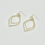 MTT Jewelry - Jewelry - Earrings - Sierra Brushed Layered Teardrop Earrings | Gold - MTT Collective