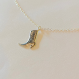 Jessie Cowboy Boot Necklace