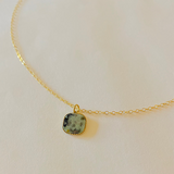 Mia Held Stone Necklace | Gold
