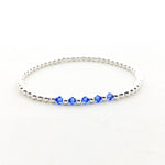 Gracie Beaded Birthstone Accented Kids Bracelet - MTT Collective