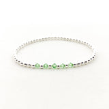 Gracie Beaded Birthstone Accented Kids Bracelet