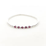 Gracie Beaded Birthstone Accented Kids Bracelet - MTT Collective