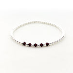 Gracie Beaded Birthstone Accented Kids Bracelet - MTT Collective