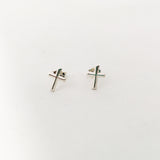 Cross Stud Earrings - MTT Collective