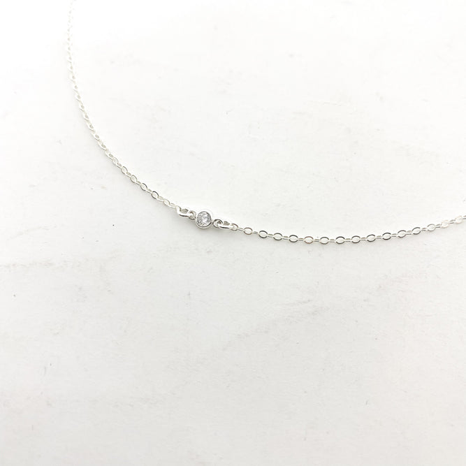 TATUM RHINESTONE NECKLACES | 14K GOLD-FILLED | MED & SM - MTT Collective