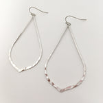 Aria Hammered Drop Earrings - MTT Collective