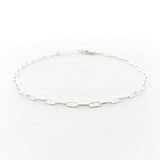 Sadie Oval Chain Anklet - MTT Collective