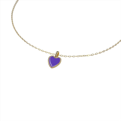 Alexa Large Heart Necklace | Gold - MTT Collective