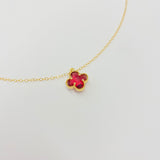 HELD CRYSTAL FLOWER NECKLACE | 14K GOLD FILLED | STYLE OPTIONS - MTT Collective