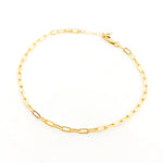 Sadie Oval Chain Anklet - MTT Collective