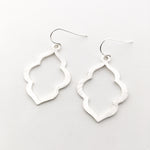 Talia Ogee Brushed Earrings - MTT Collective