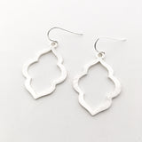 Ogee Brushed Earrings