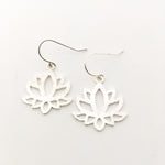 Faye Mini Lotus Earrings - MTT Collective