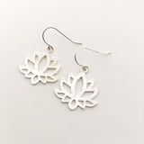 Faye Mini Lotus Earrings - MTT Collective