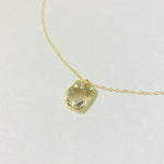 HAMMERED CRESCENT MOON NECKLACE | 14K GOLD FILLED - MTT Collective