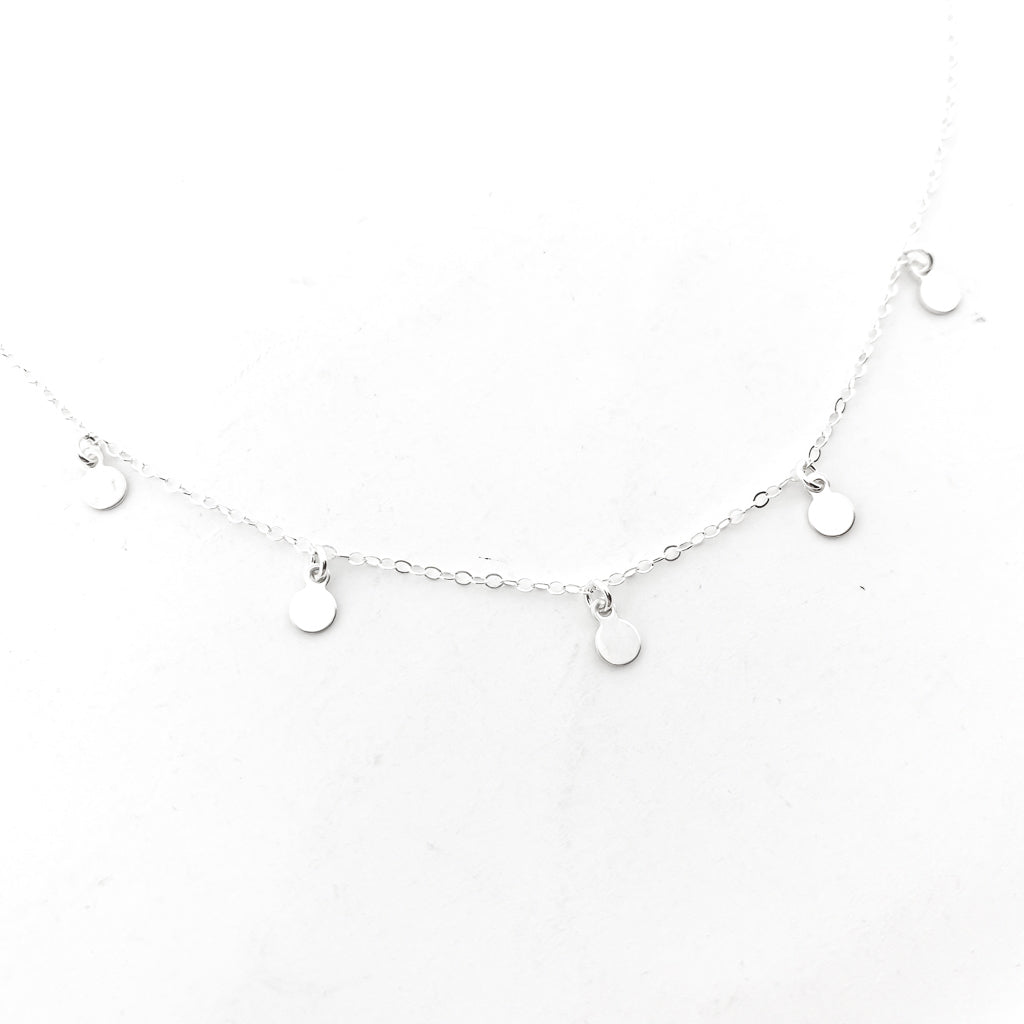 Willow Mini Disc Necklace | 14K Gold-Filled - MTT Collective