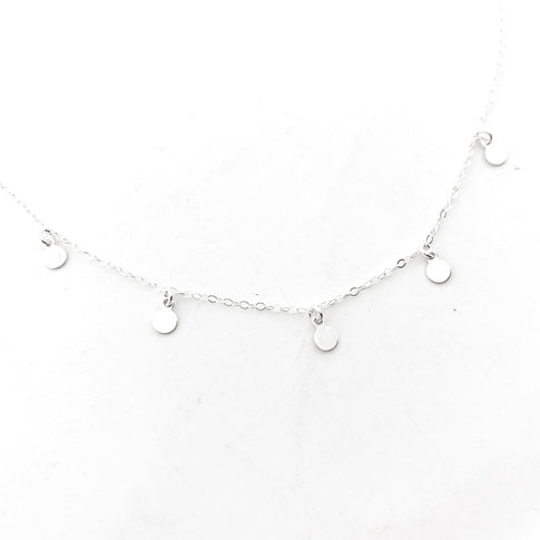 Willow Mini Disc Necklace | 14K Gold-Filled - MTT Collective
