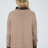 Willow Extended Shoulder Cotton Sweater