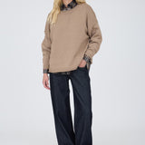 Willow Extended Shoulder Cotton Sweater