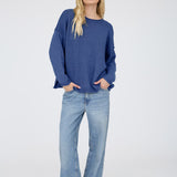 Willow Extended Shoulder Cotton Sweater
