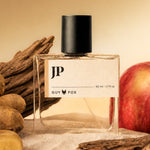 Guy Fox JP men's cologne 50ml bottle with ginger, apple, and cashmere wood