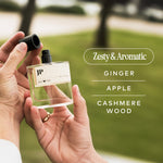 Guy Fox JP cologne scent notes: zesty and aromatic, ginger, apple, cashmere wood