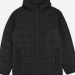 Jetty Puffer Coat Black front