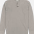 Jetty Seabed Waffle Henley Warm Grey