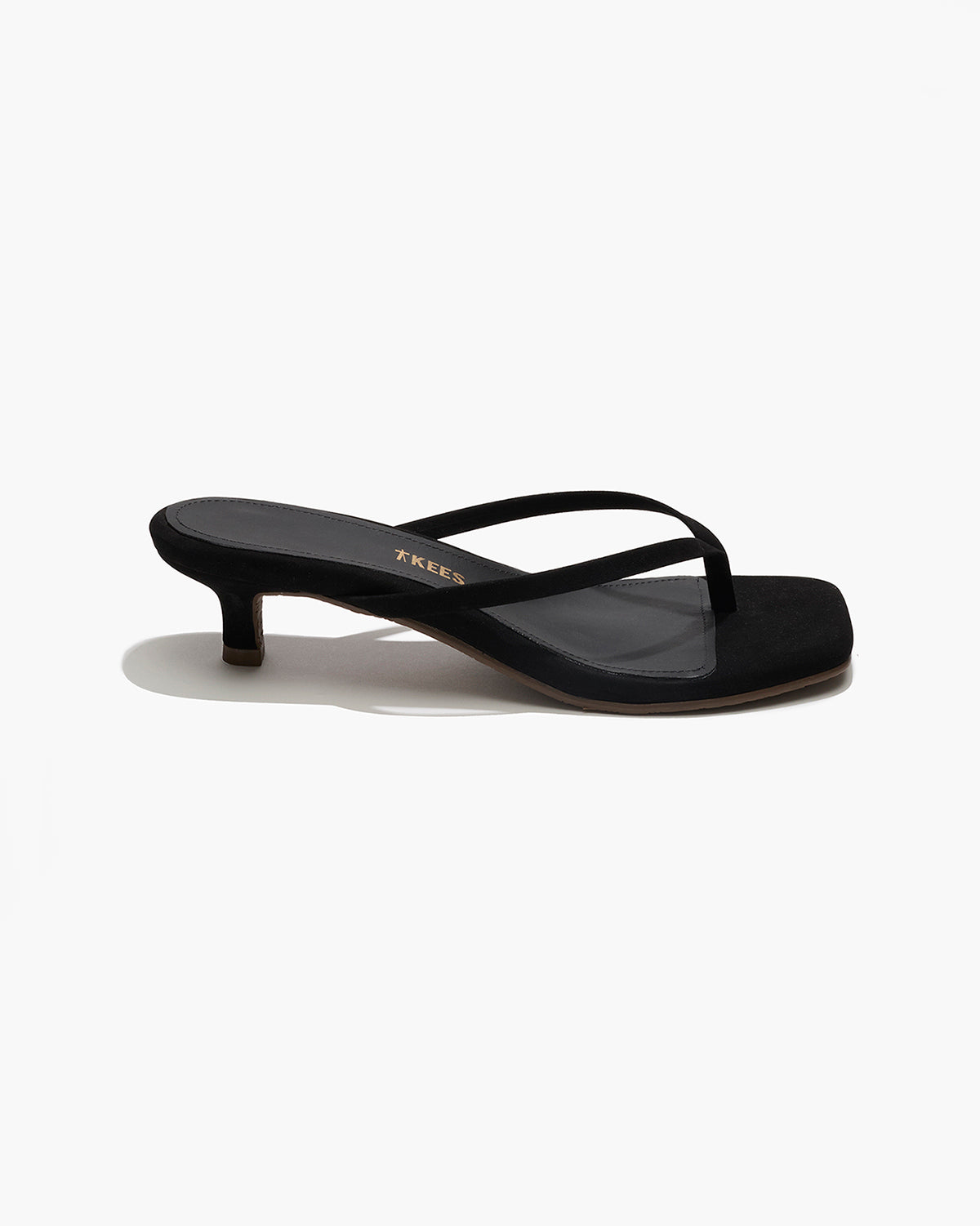 TKEES Square Toe Julia Suede - Sable