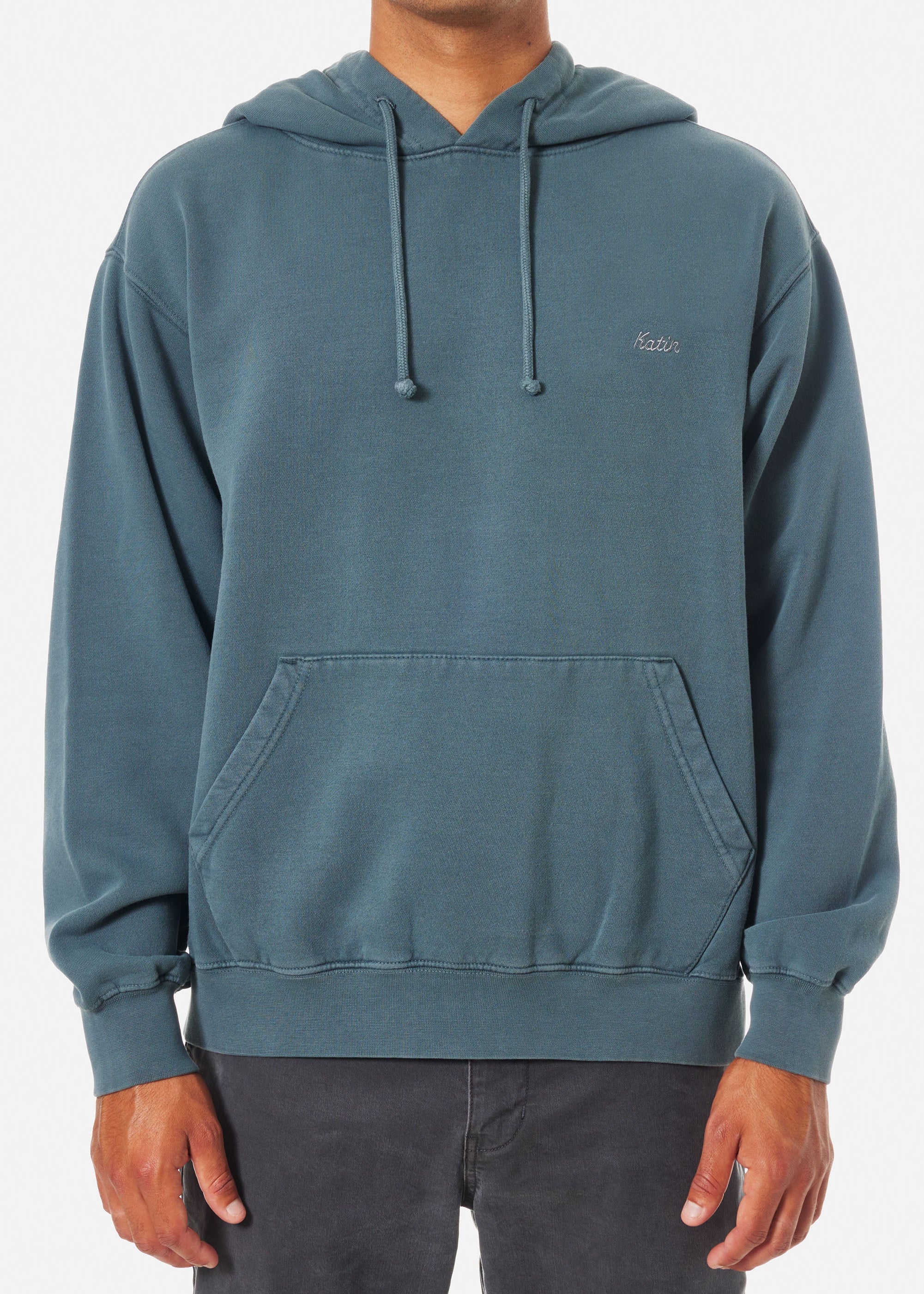 Drawstring Embroidered Hoodie - MTT Collective