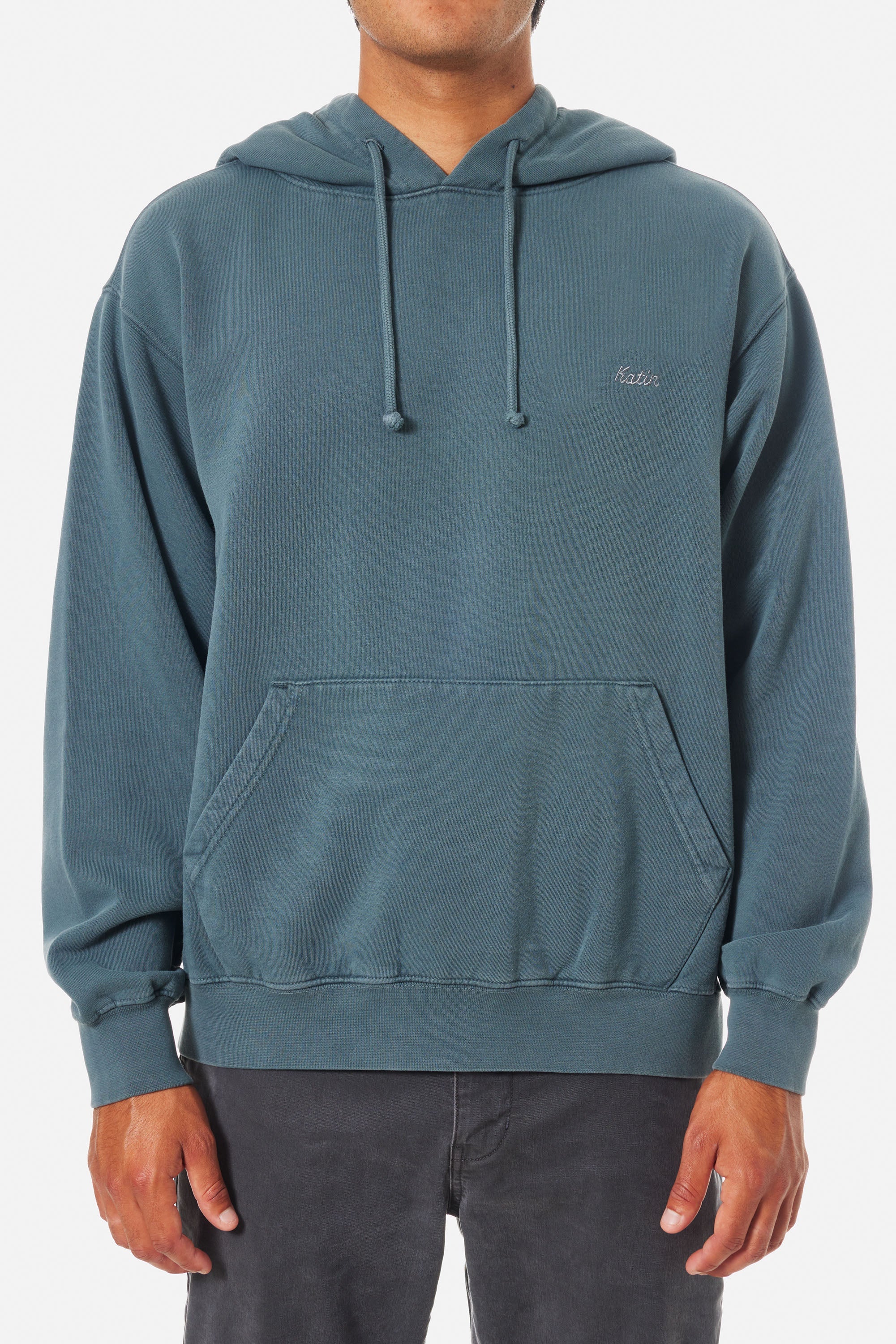 Drawstring Embroidered Hoodie - MTT Collective