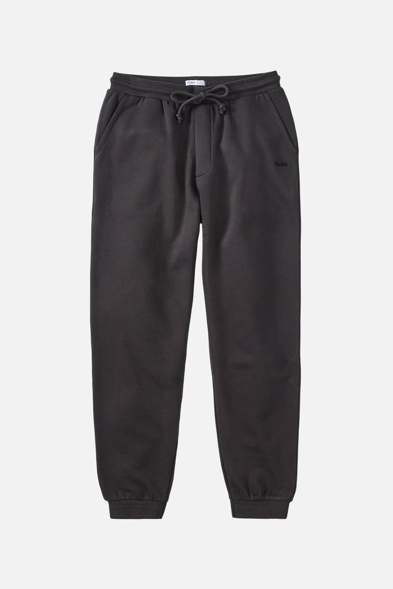 Katin Lounge Pant Black Wash - front
