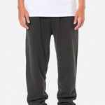 Katin Lounge Pant Black Wash - on model front
