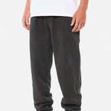 Katin Lounge Pant Black Wash - on model side