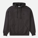 Katin Embroidered Hoodie Black Wash - front