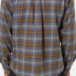 Katin Derek Flannel in Washed Blue, back view