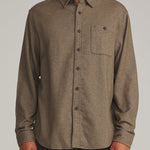 Katin Twiller Flannel Vintage Khaki - on model front