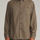 Katin Twiller Flannel Vintage Khaki - on model front