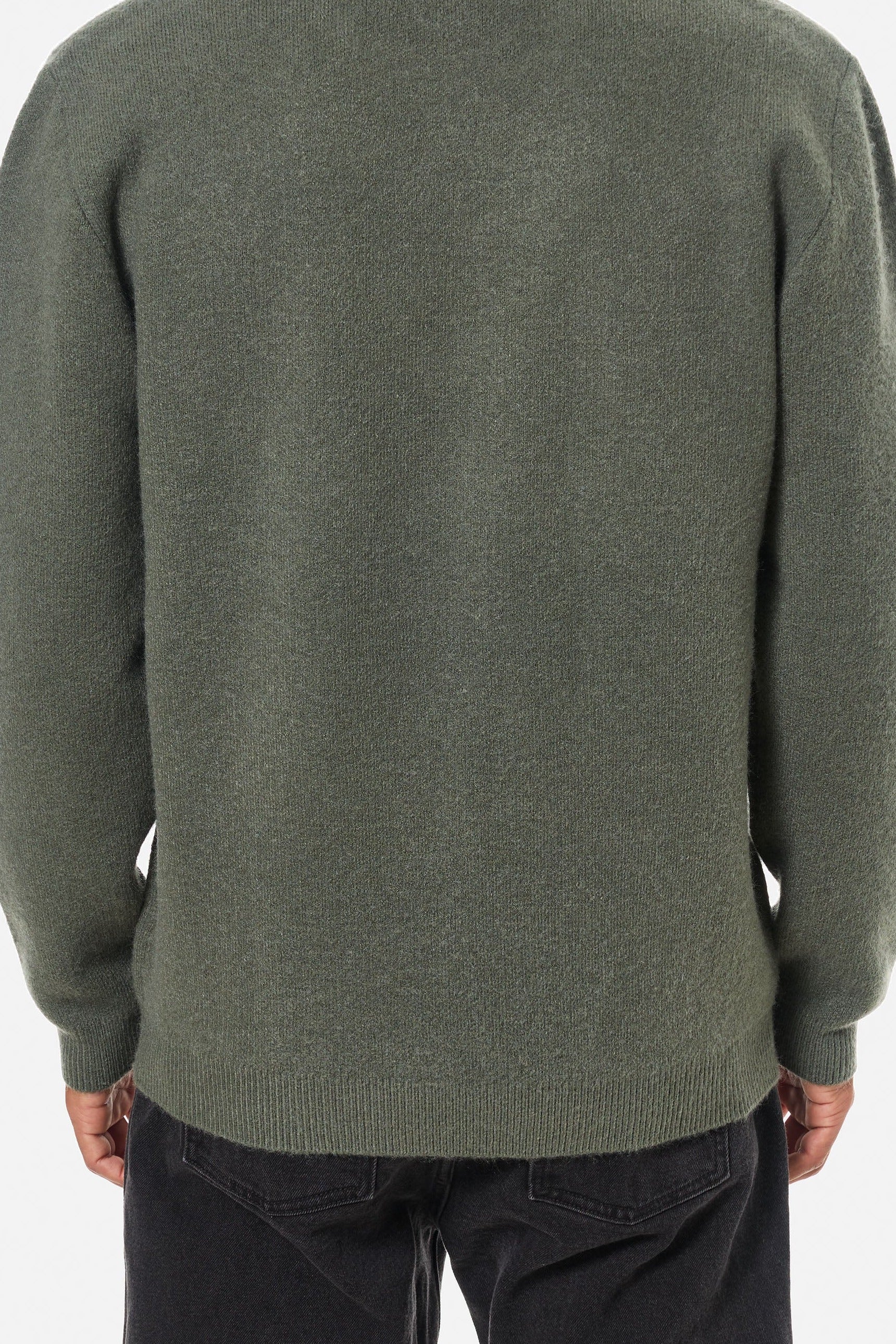 Katin Rivers Sweater in Gray Green, back view